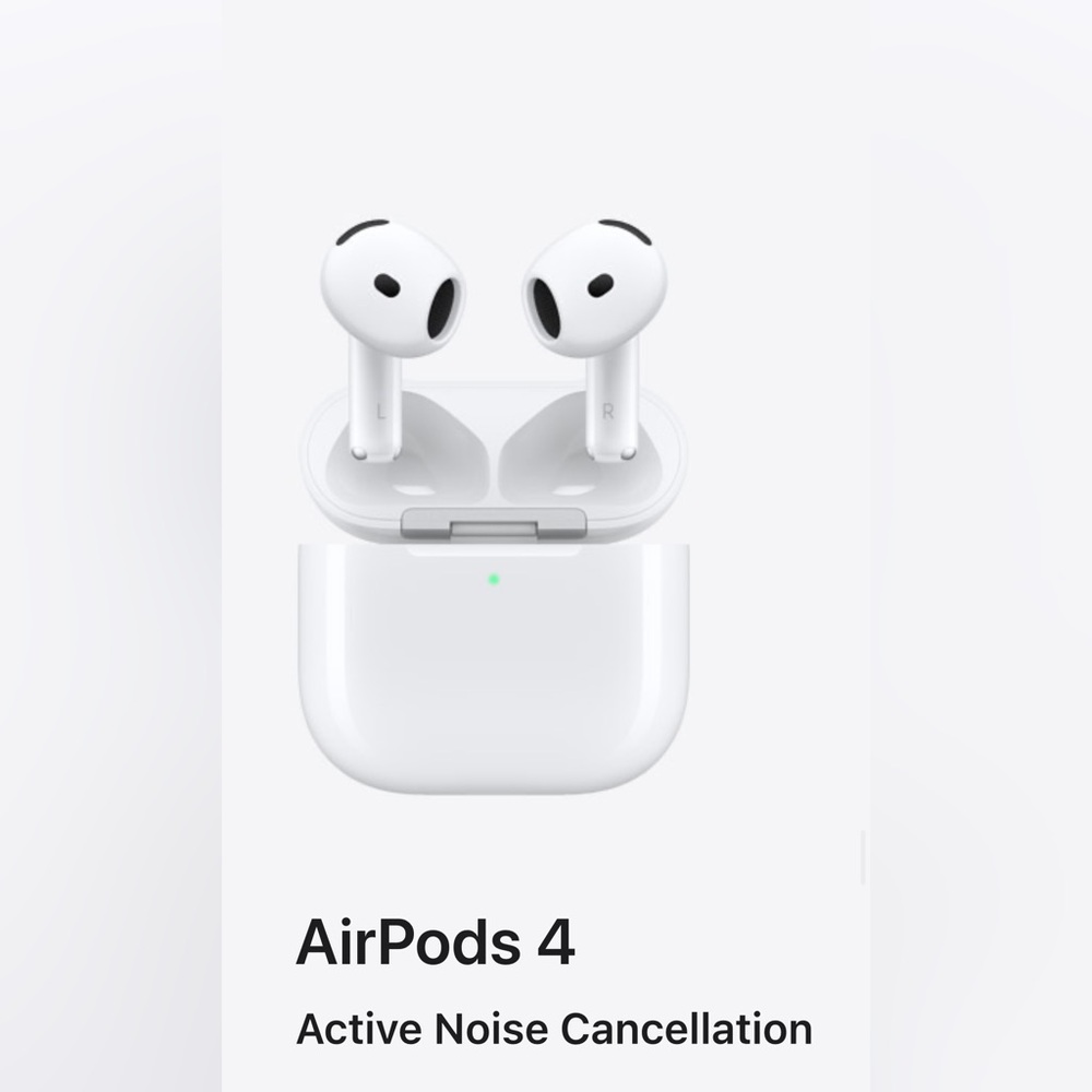 Apple AirPods 4 with Noise Cancellation - Brand new, unopened